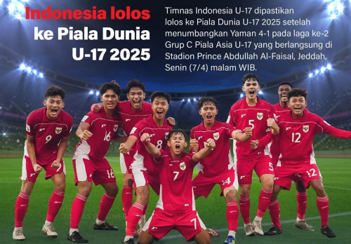 Garuda Muda Menembus Dunia: Indonesia Satu-satunya Wakil Asia Tenggara di Piala Dunia U-17
