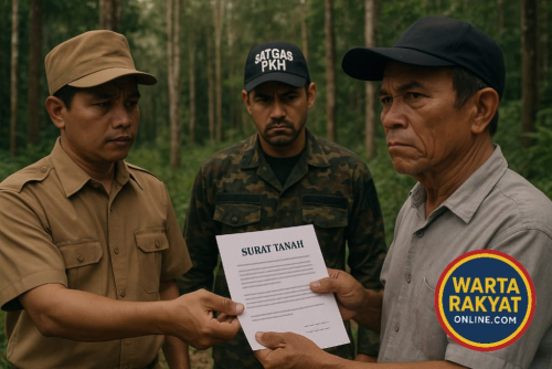 Modus Licik di Kuansing: PT Adi Mulya Serahkan Lahan Hutan Kawasan Lewat Kades, Satgas PKH Dibidik