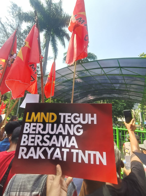 Bela Petani, Selamatkan Hutan: LMND Riau Resmi Dilantik