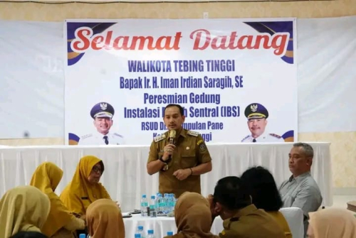 RSUD Kumpulan Pane Miliki Instalasi Bedah Sentral Canggih, Wali Kota Dorong Layanan Maksimal