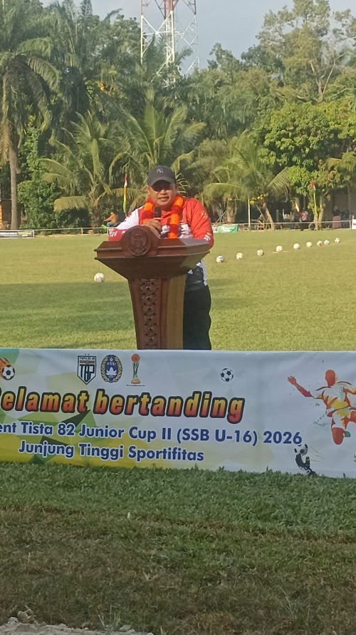 TISTA 82 CUP II U-16 Resmi Dibuka, Elang 3 Hambalang Riau: Olahraga Adalah Benteng Moral Generasi Kampar