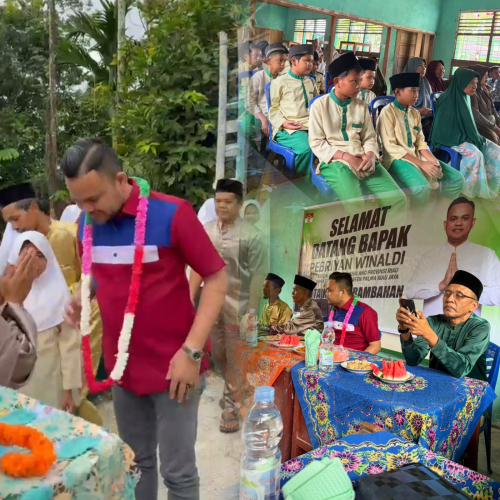 Dari Kampa untuk Pendidikan: Pebriyan Winaldi Bangun Madrasah, Rawat Masa Depan Guru