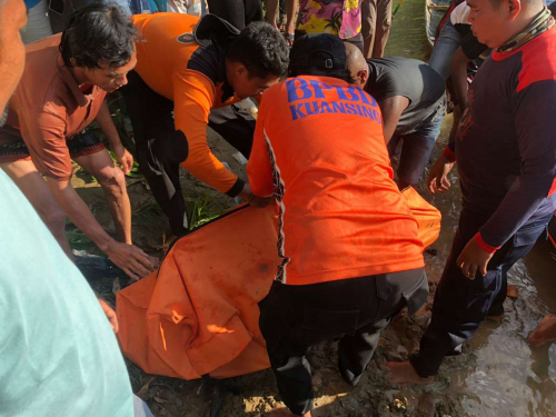 Remaja Benai Kecil Ditemukan Tak Bernyawa Usai Tenggelam di Sungai Kuantan