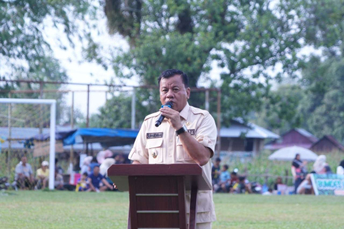 Bupati Suhardiman Resmi Buka Turnamen Sepak Bola PSKS Cup 2025