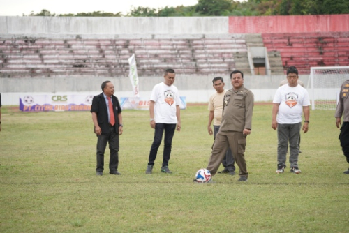 Pembukaan Kejurda Sepakbola Kuansing U-18 Resmi Digelar, Bupati Suhardiman: Ini Ajang Melahirkan Generasi Juara!