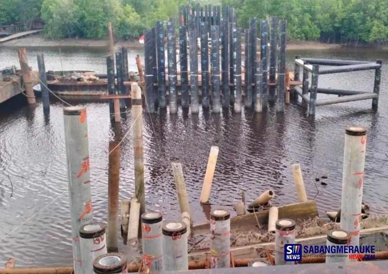 Ditinggal Kontraktor, Jembatan Perawang Jadi Monumen Kegagalan