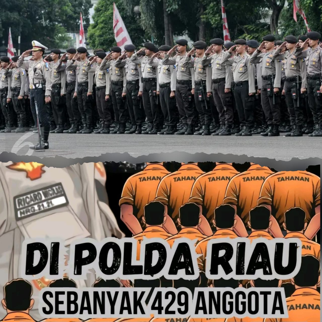 429 Polisi Terciduk Narkoba: Polda Riau Bersih-bersih Korps Bhayangkara