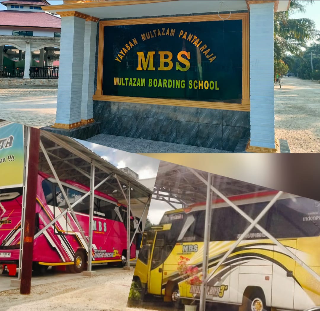 DIDUGA GUNAKAN DANA BOS UNTUK BELI BUS, SMP IT CENDEKIA MULTAZAM MBS KAMPAR JADI SOROTAN