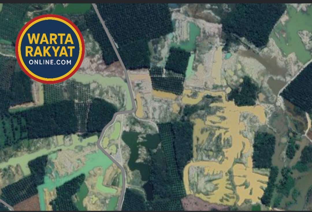 Ratusan Lubang Tambang Ilegal : Warisan Hitam dari Perut Pasir Sialang
