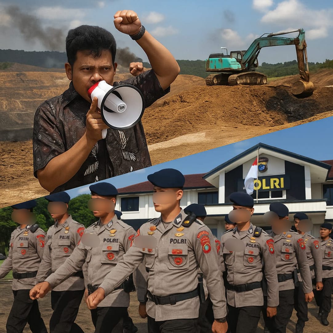 Aparat Jadi Backing Tambang Ilegal? Polres Kampar Dituding Bermain 86