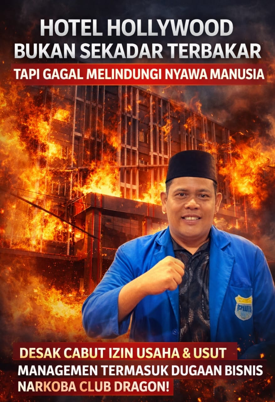 PC PMII Kota Pekanbaru : Hotel Hollywood Bukan Sekadar Terbakar, Tapi Gagal Melindungi Nyawa dan Diduga Terlibat Kejahatan Sistemik