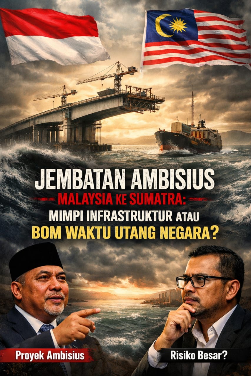 Jembatan Sejengkal, Ambisi Selangit: Rencana Melaka ke Sumatra Dipertanyakan, Utang dan Lingkungan Mengintai