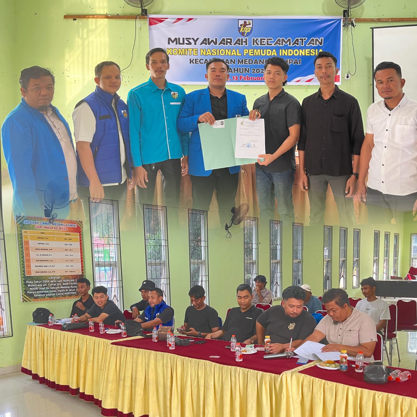 Muscam KNPI Medang Kampai 2026: Lahirkan Pemimpin Aklamasi, Pemuda Siap Tancap Gas Bangun Perubahan