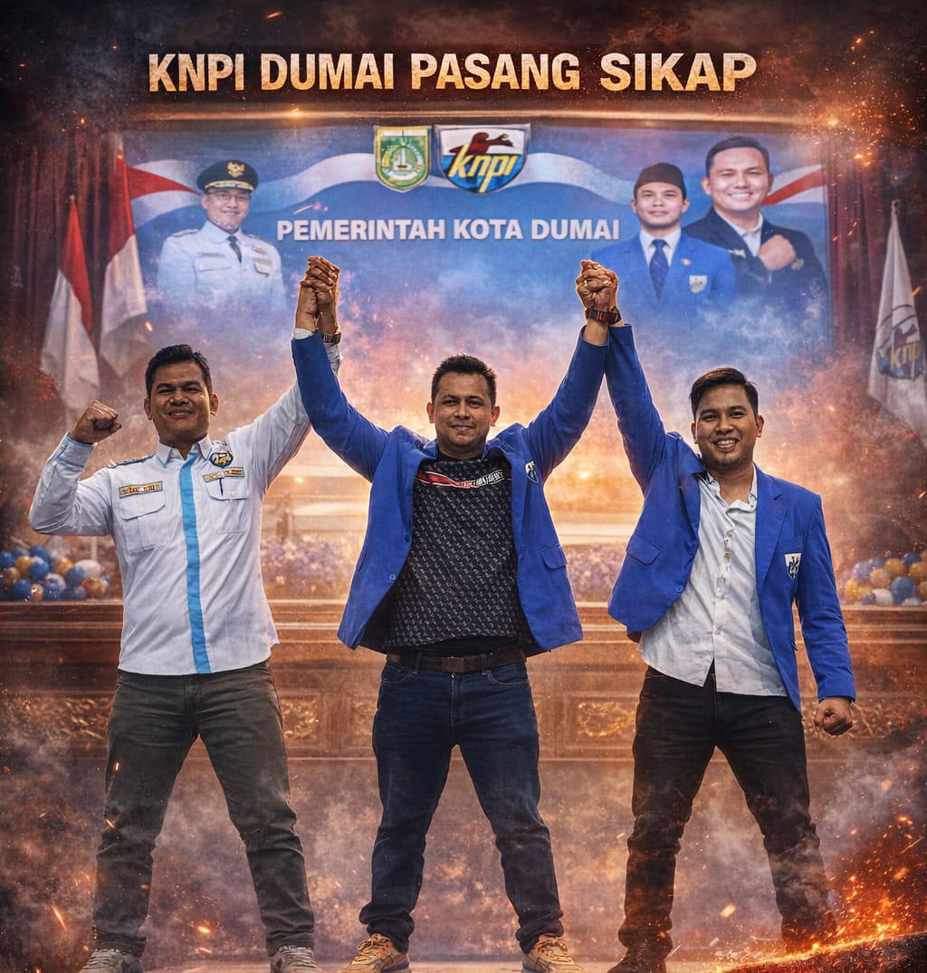 Solidaritas Tanpa Batas! KNPI Dumai Dukung Agus Tera Pimpin GRIB Jaya