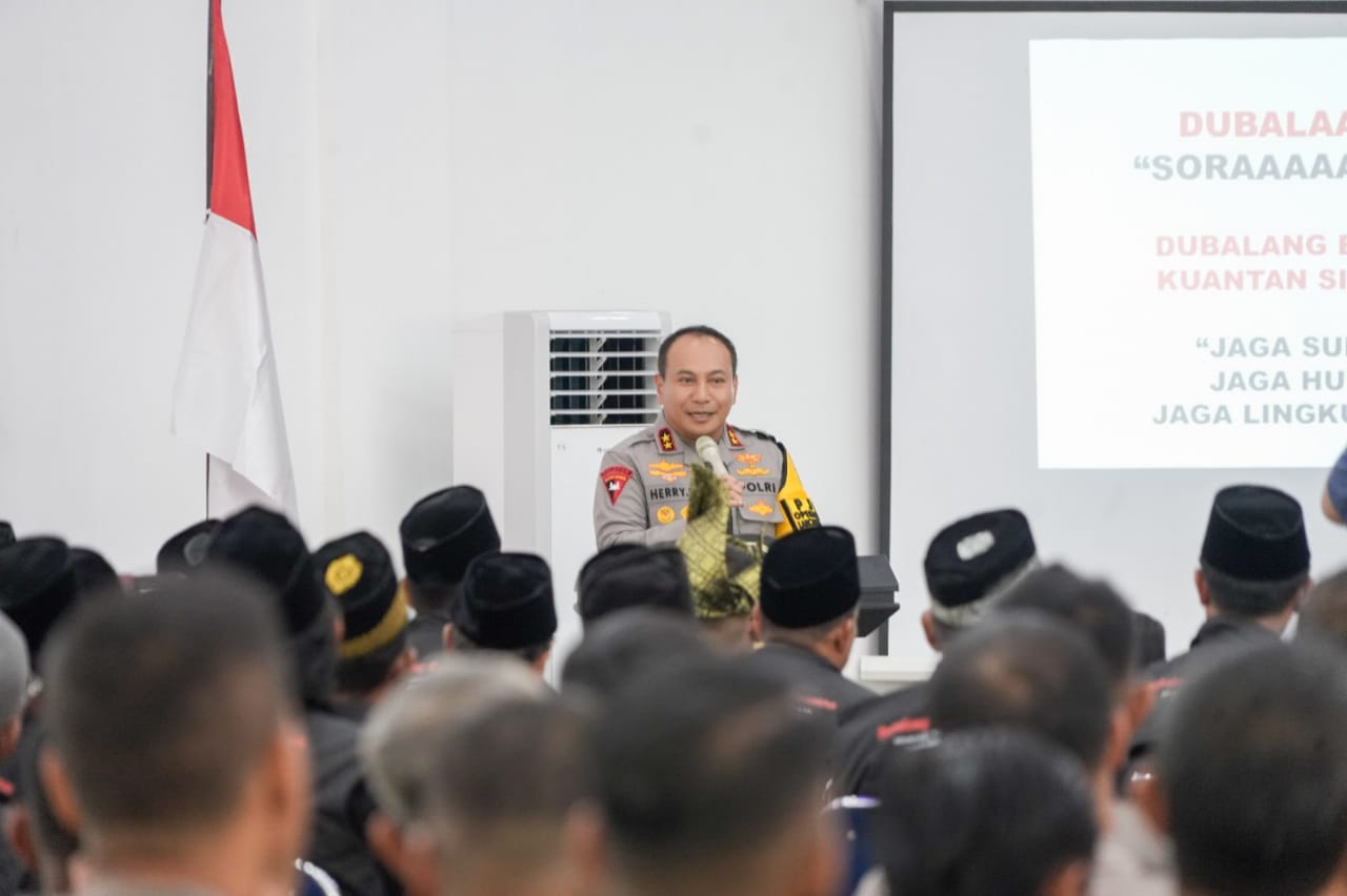 Kapolda Riau: Apresiasi Besar untuk Bupati Kuansing yang Berani Selamatkan Alam!